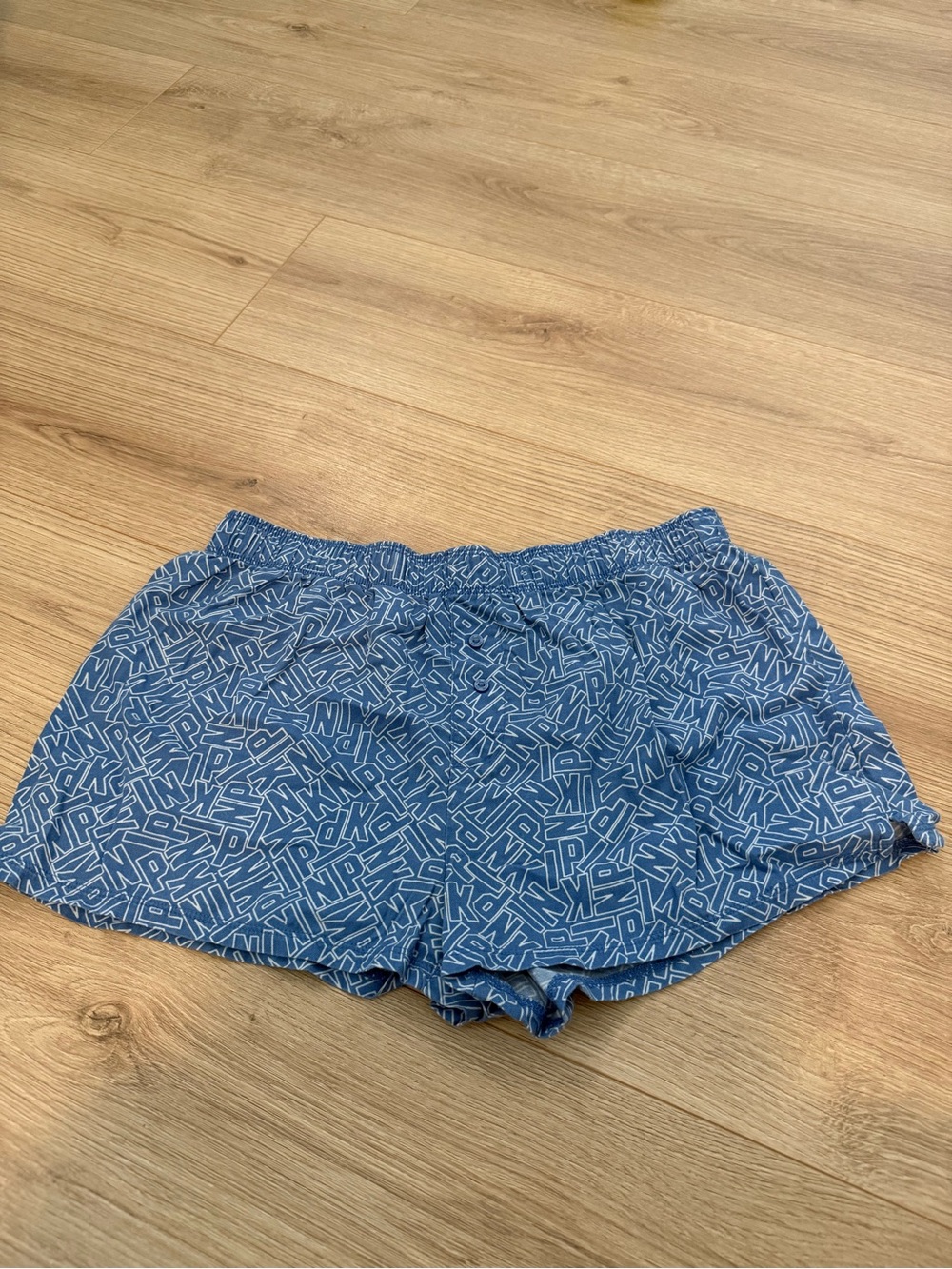 PINK Victoria's Secret Blue Sleep Shorts, Size S